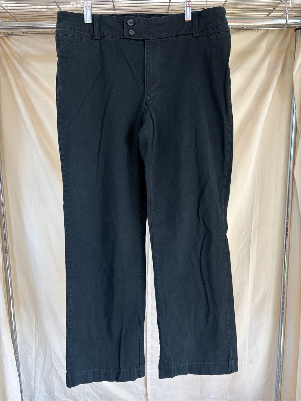 Lee Straight Leg Pants in Black